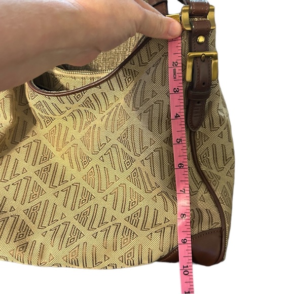 Lauren Ralph Lauren Signature 4 poster hobo shoulder bag - Picture 13 of 15